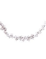 Collier Damiani Femme Mimosa in Or blanc Diamante 1.21 Ct 20075409 - 20075409